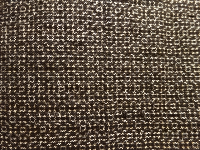 JAPANESE KIMONO / ANTIQUE MENS KIMONO / SILK / DORO OSHIMA TSUMUGI